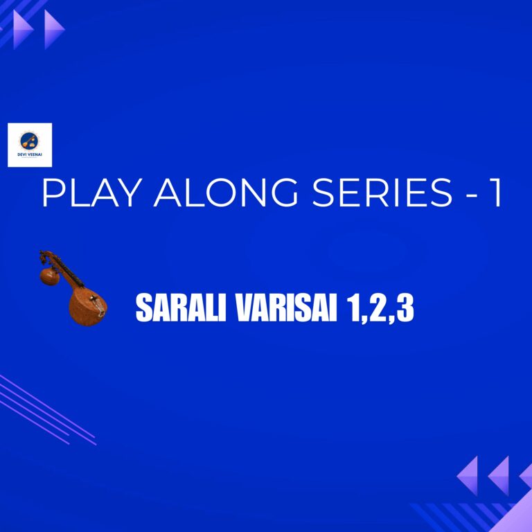 Sarali Varisai: Veena Play-Along